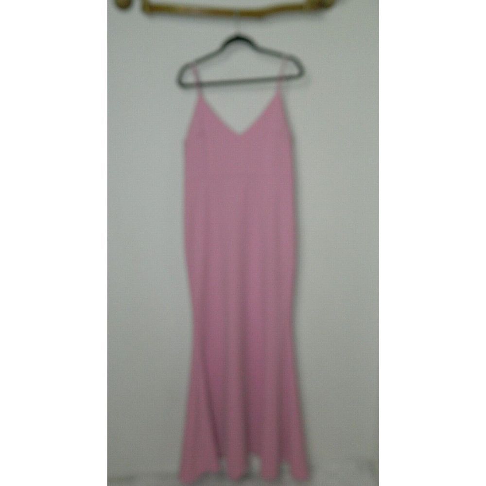 Lulu's Dress Infinite Glory‎ Pink Maxi Dress Size X-Large